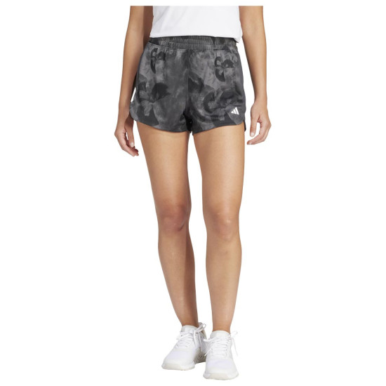 Adidas Γυναικείο σορτς Pacer Essentials AOP Flower Tie-Dye Knit Shorts